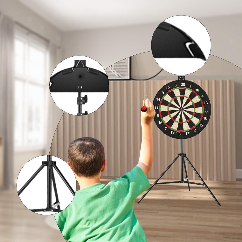 Dartboard Mount Stand Foldable Tripod Board Stand Holder