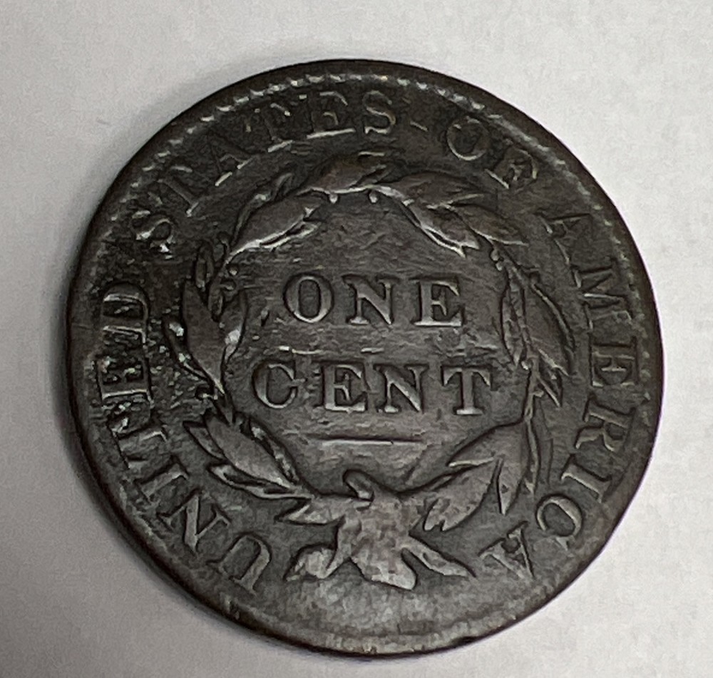 1823 Philadelphia Mint Copper Coronet Head Large Cent