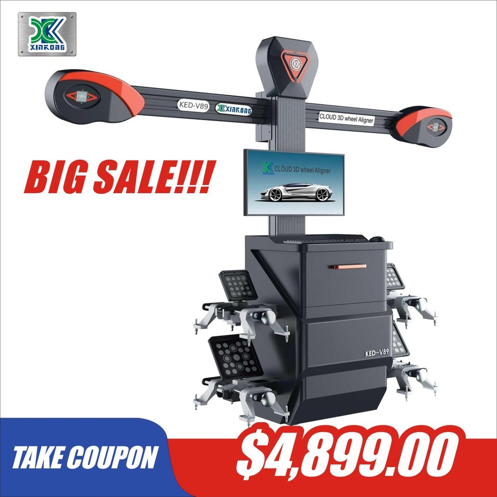 XK 3D Wheel Alignment Machine Remote Control Tire Aligner System Alignment Tool