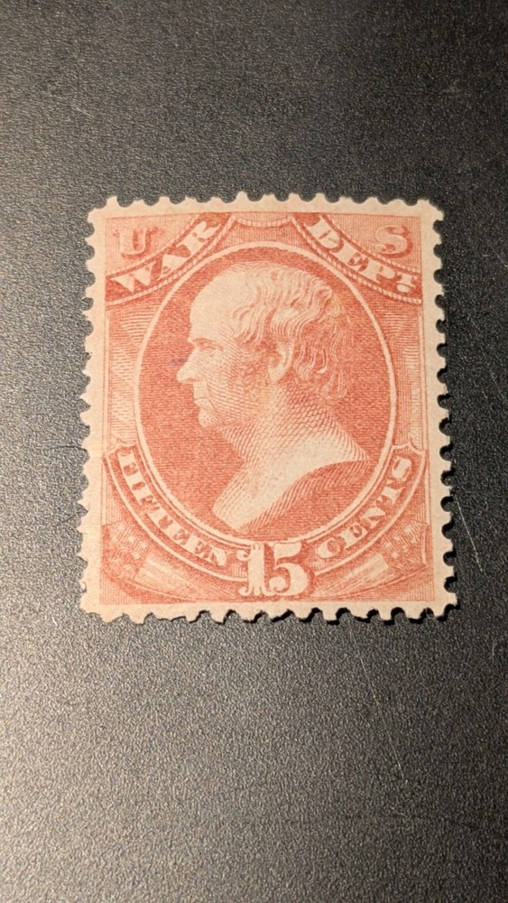 U.S. Official Stamp #O90 Extra Fine Centering, Mint Hinged
