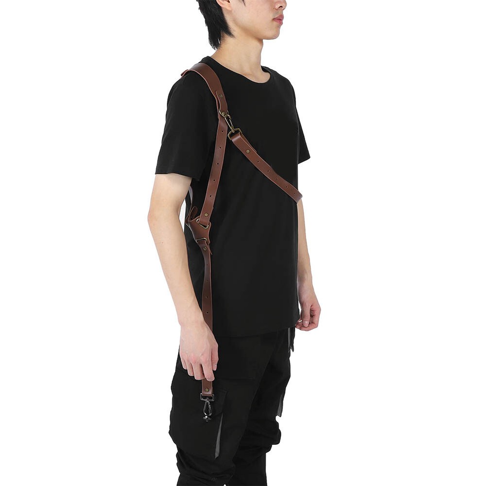 Leather Camera Shoulder Strap Universal Adjustable Shoulder Harness, For DSLR