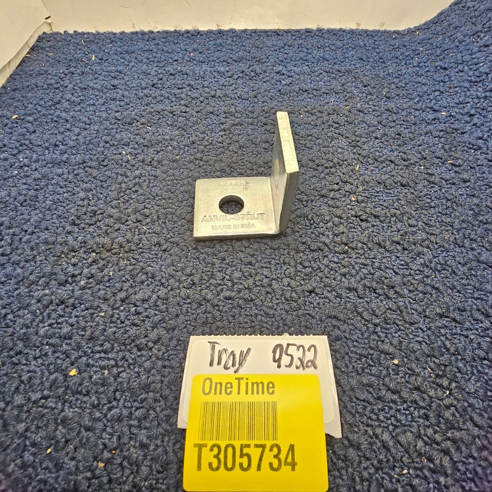 Anvil-Strut AS603 Galvanized Two Hole End Angle Fitting/Connector