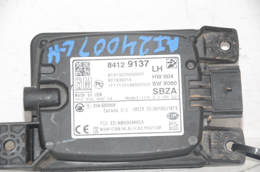 2018-2023 CHEVY EQUINOX Rear Obstacle Detection Control Module LEFT DRIVER 12714
