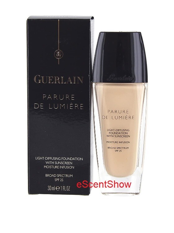 GUERLAIN PARURE DE LUMIERE LIGHT DIFFUSING SPF 25 MAKEUP FOUNDATION  1 OZ FS NIB