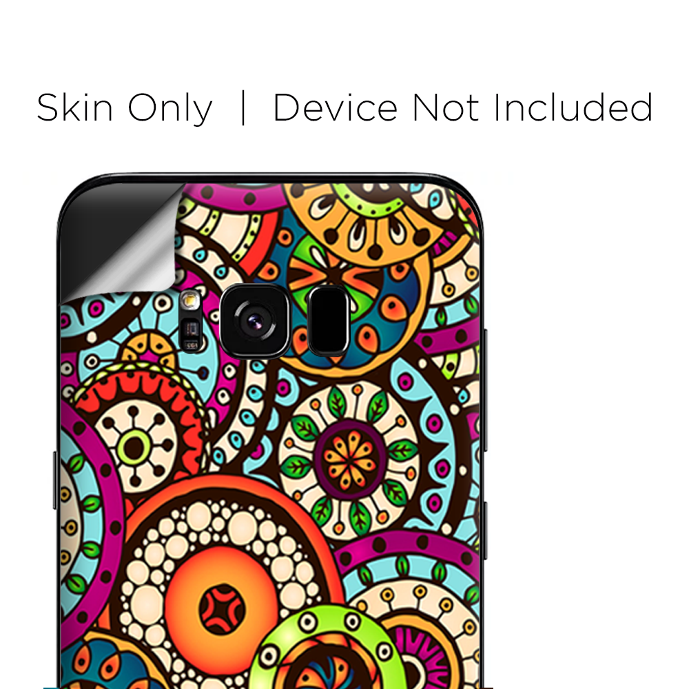 Skins Decals for Samsung Galaxy S8 - Ethnic Circles Pattern