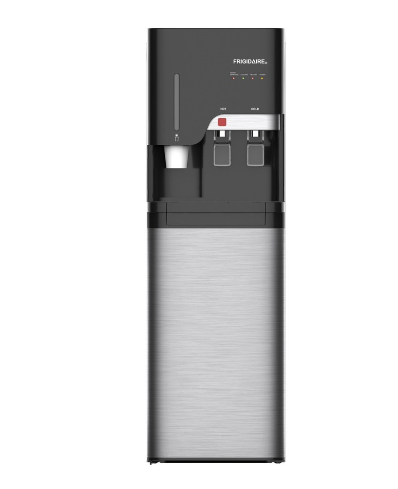 Frigidaire, Hot/Cold Water Cooler, Bottom Loading, With Cup Storage, SS