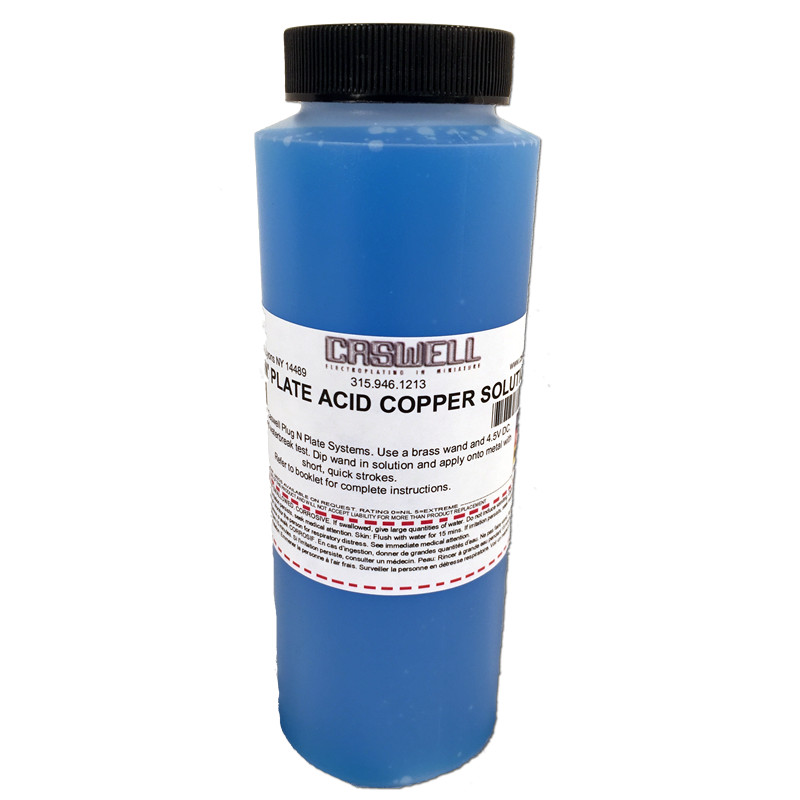 8 oz - Acid Copper Solution