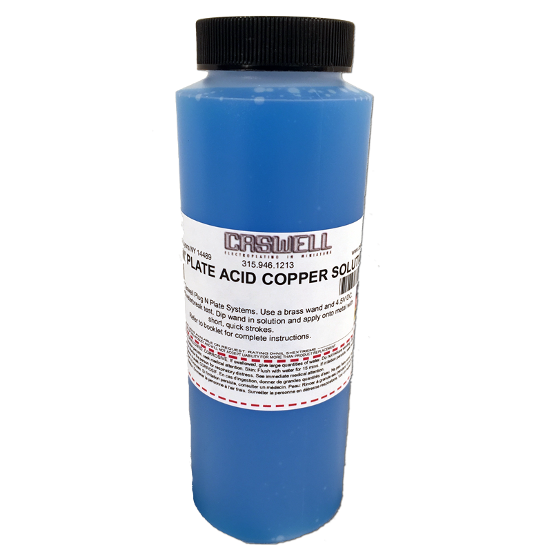 8 oz - Acid Copper Solution