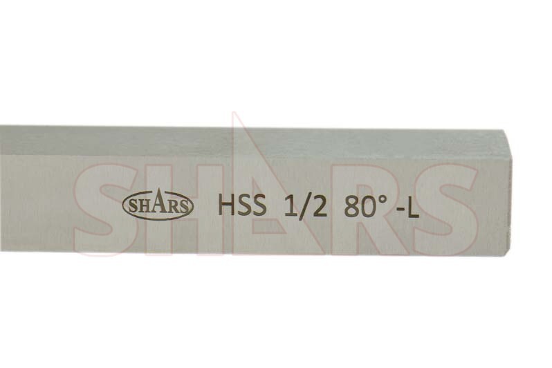 Shars 1/2" Shank 8 PCS Solid HSS Turning Grooving Threading Tool Bit Set New #{