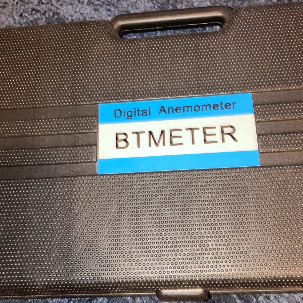 BT digital sound level meter. Anemometer