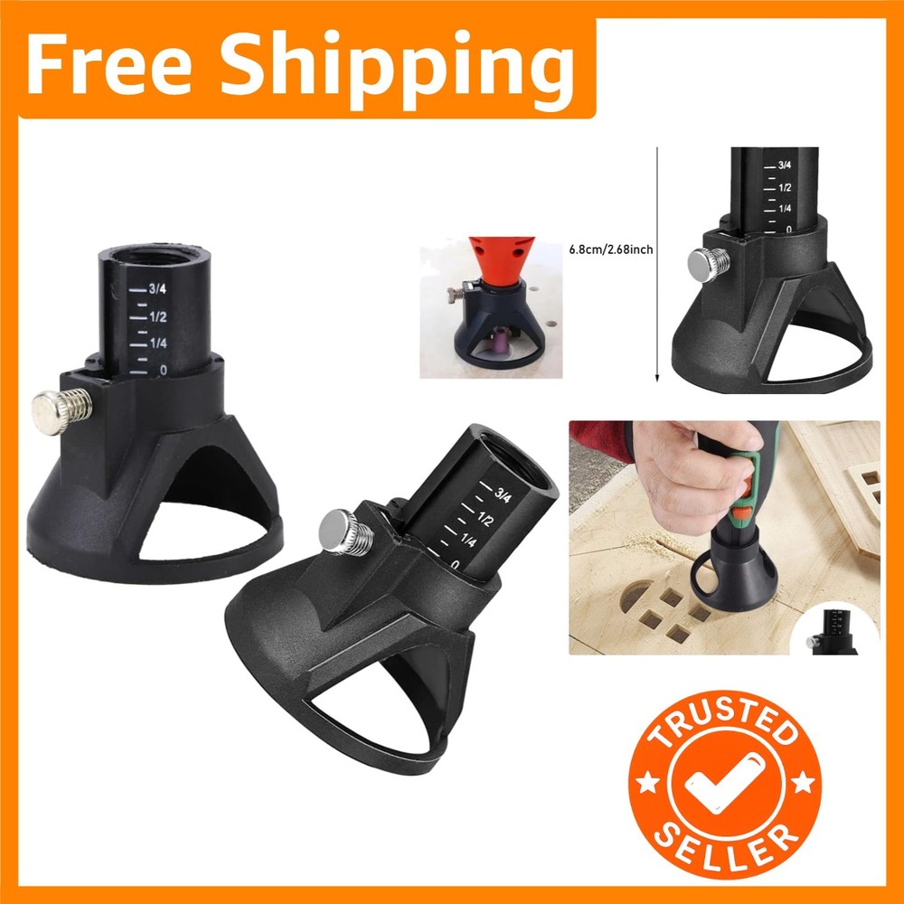 2-Pack Practical Rotary Tool Attachment - Enhance Your Woodworking Projects