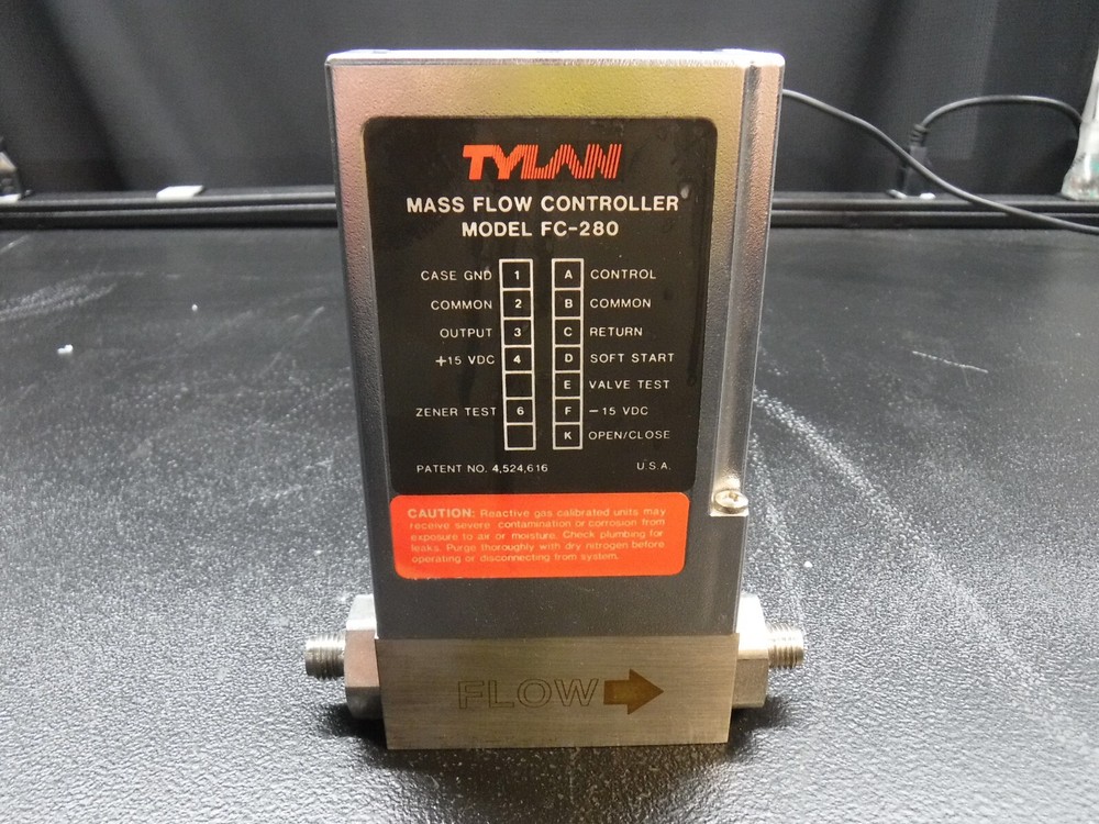 Tylan Model: FC-280AV 1000 SCCM 02 Mass Flow Controller