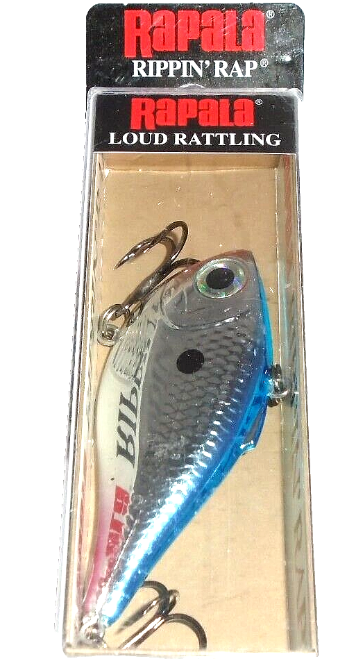 Rapala #7 Rippin' Rap Lipless Crankbaits (Chrome Blue)