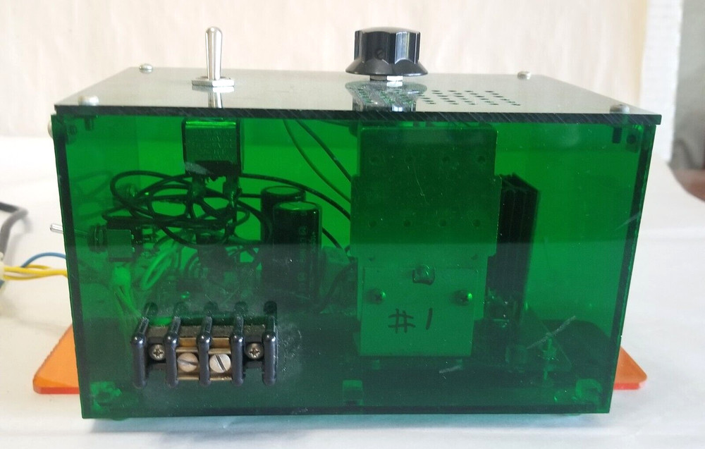 Multi Tech Train Transformer / Custom Made / Green Plexiglass