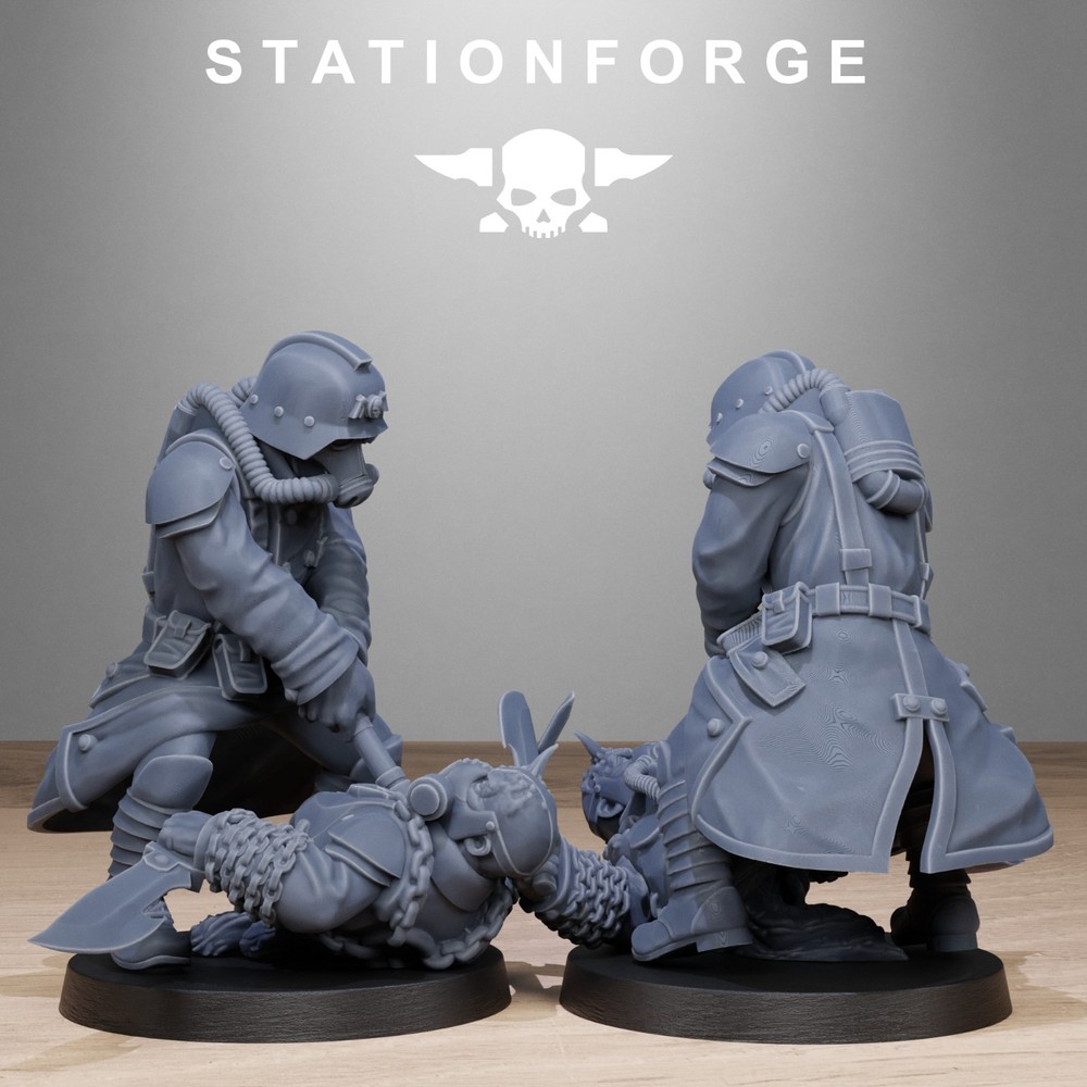 GrimGuard Shovel Fighter - Stationforge