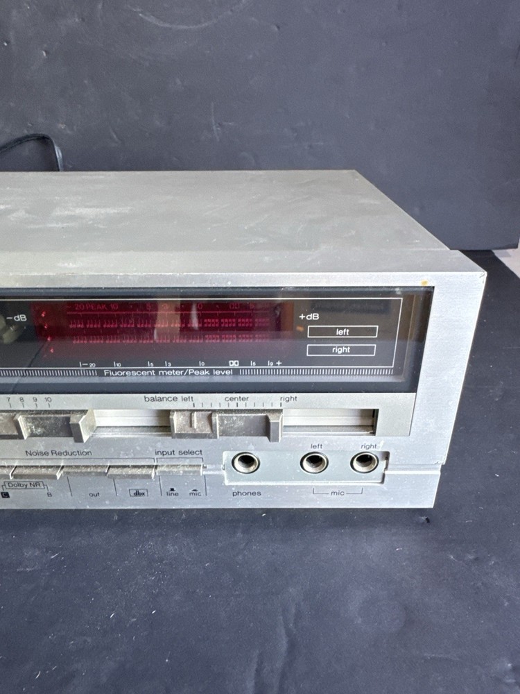 Technics RS-B18 Stereo Cassette Deck DBX Dolby B/C – Powers On, Sound Weak