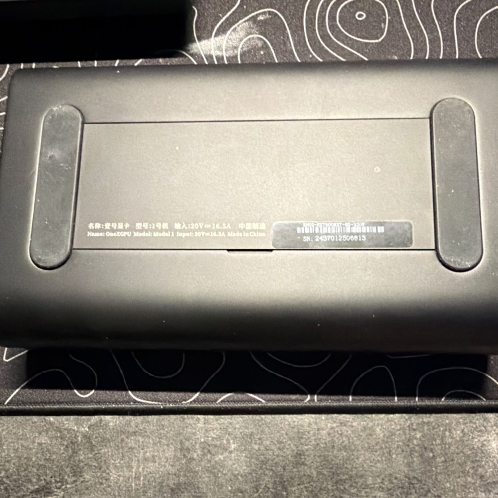 OneXGPU Model 1 External GPU Aluminum USB-C HDMI DisplayPort LAN