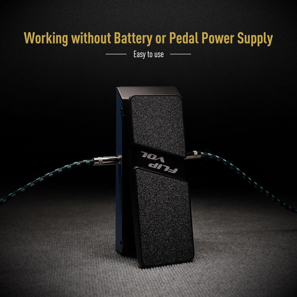 Volume Expression Pedal, Expression EXP & Passive Volume 2 in 1 Combo Guitar Eff