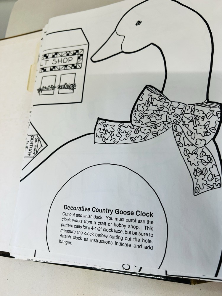 Woodworking Pattern Club And Scroll Saw Pattern 3-Ring Binder 97 Patterns