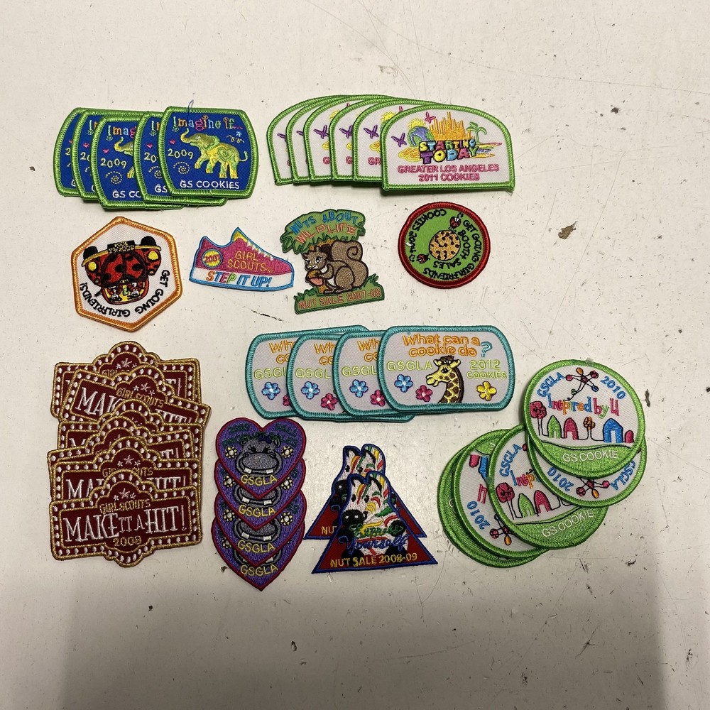 Girl Scouts Patch Lot