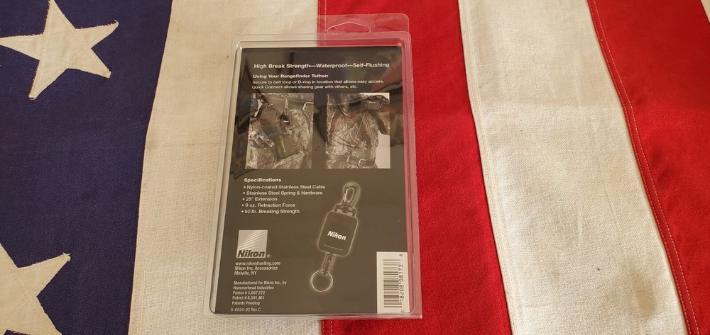 Nikon Retractable Rangefinder Tether TrueTimber KANATI Camo