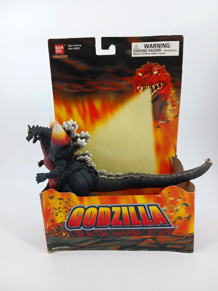 Bandai Creation Toho Space Godzilla 6" Classic Figure 2005 Complete w Box Read