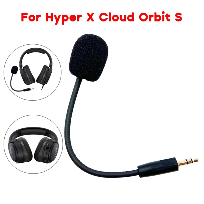 Microphone Replacement Mic for Hyper X Cloud Orbit S Gaming Headset on PC