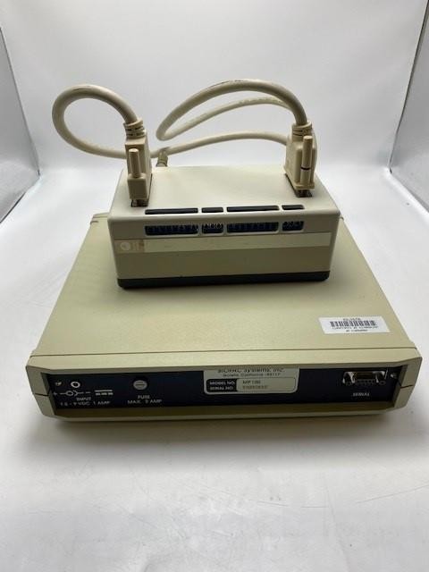 Biopac Systems MP100 Data Acquisition Interface Module W/2 Plugs