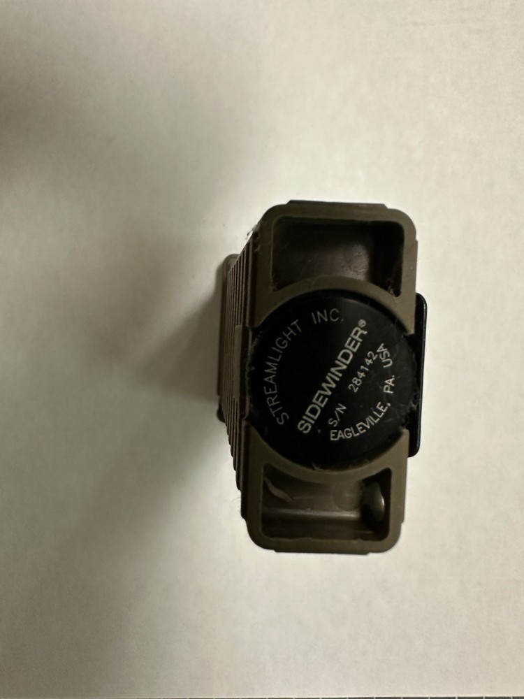 Flashlight Streamlight Sidewinder Coyote Rebuilt