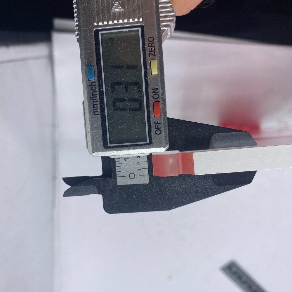 RED EXIT SIGN PANEL 6" SIGN PANEL SCRATCHED 7"x6" ⭐