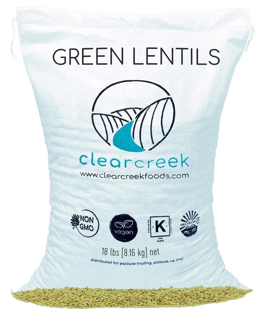 Bulk Green Lentils - & Non-GMO Verified