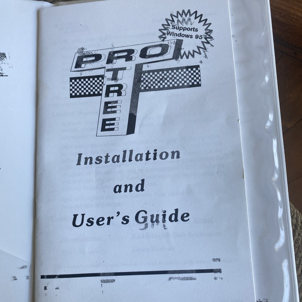 Vintage Pro Tree Drag Racing Tree Simulator Windows 3 1/2” Diskette