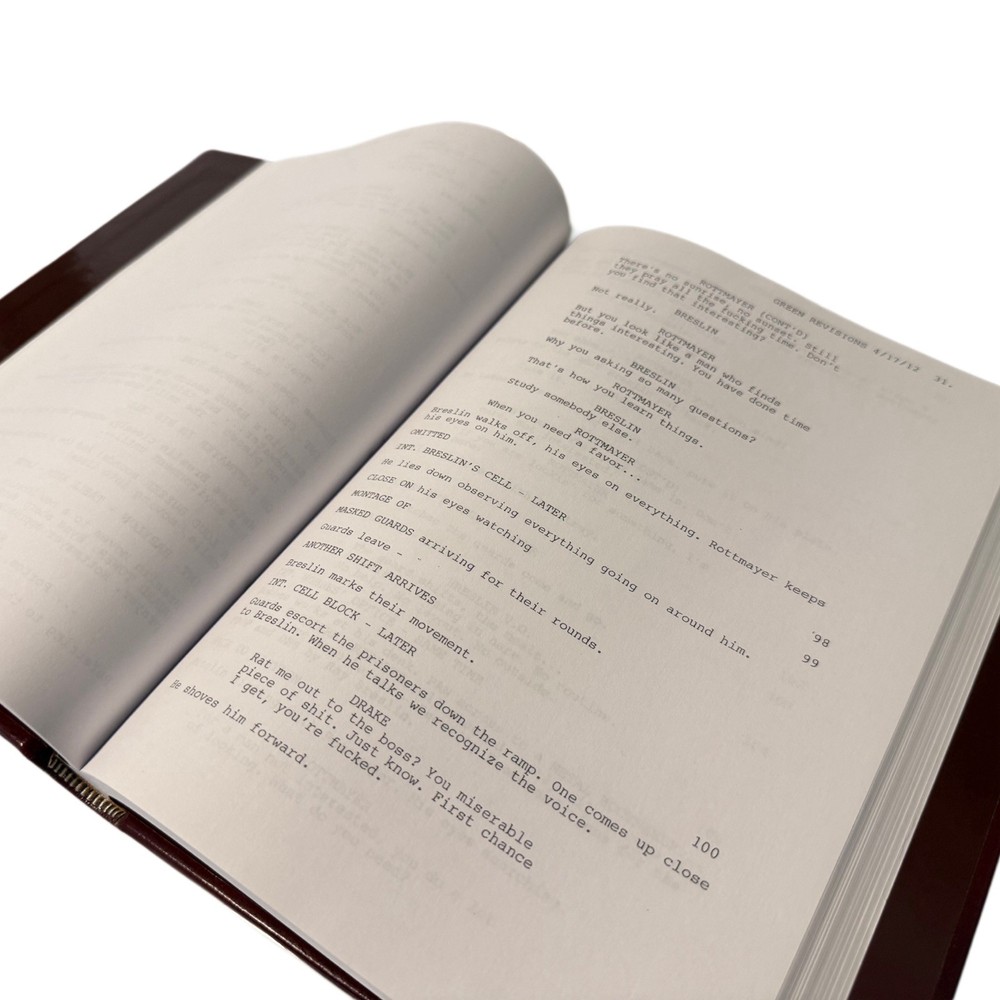 Sylvester Stallone Arnold Schwarzenegger The Tomb aka Escape Plan script
