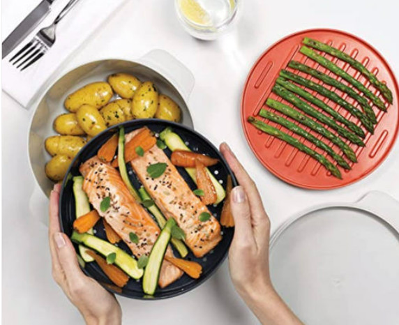 Joseph Joseph M-Cuisine 4 Piece Stackable Microwave Cooking Container Set