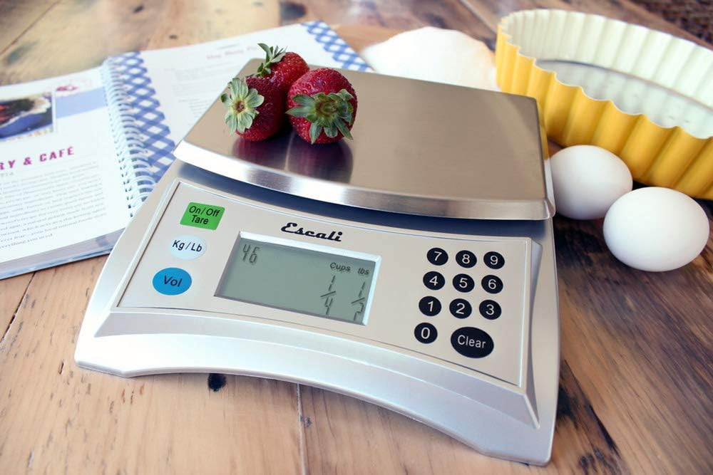 Pana V136 Large Volume Measuring Kitchen/Baking/Cooking Scale, Preprogrammed wit