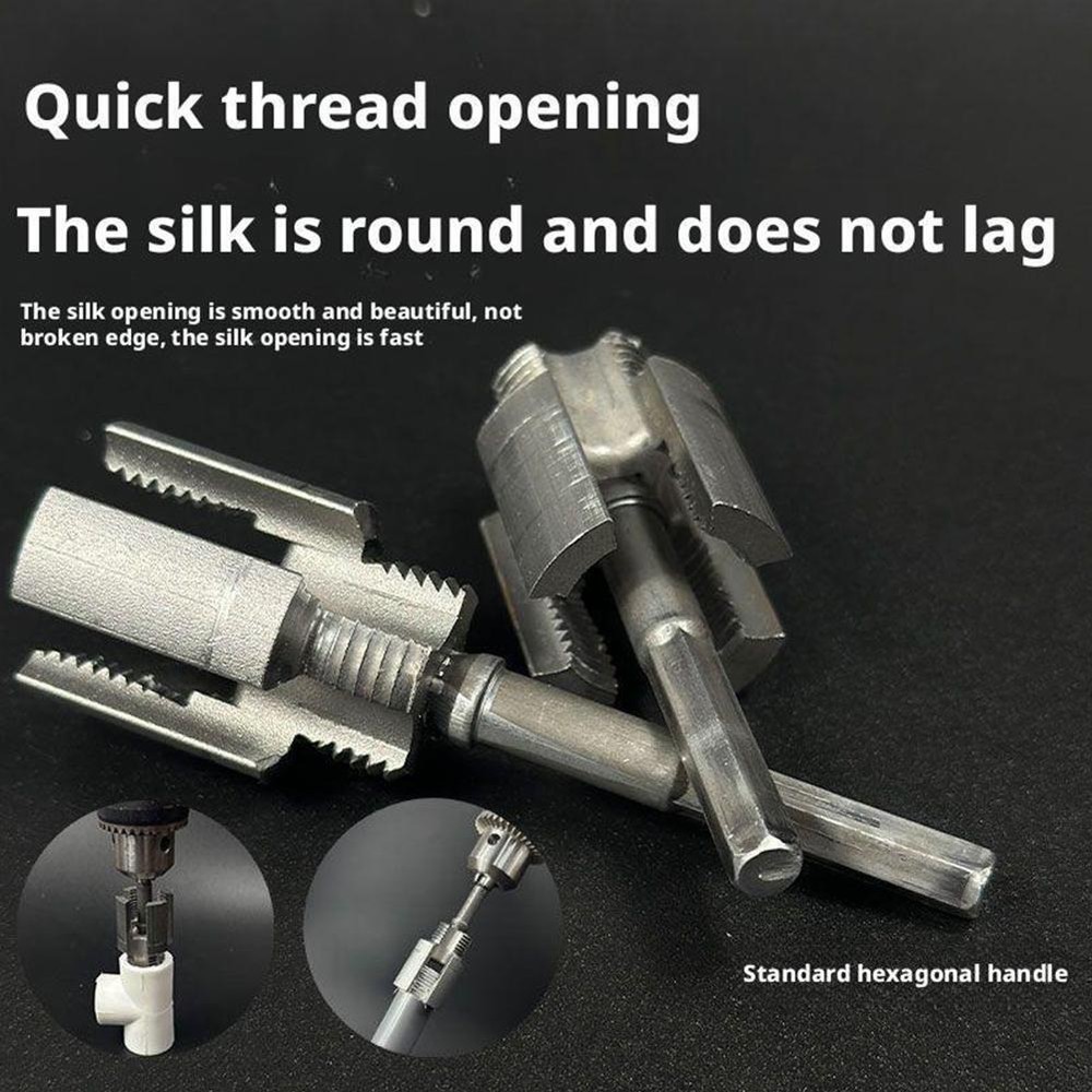 Integrated Internal & External Pipe Threading Tool,PVC Pipe Thread Cutting Tool