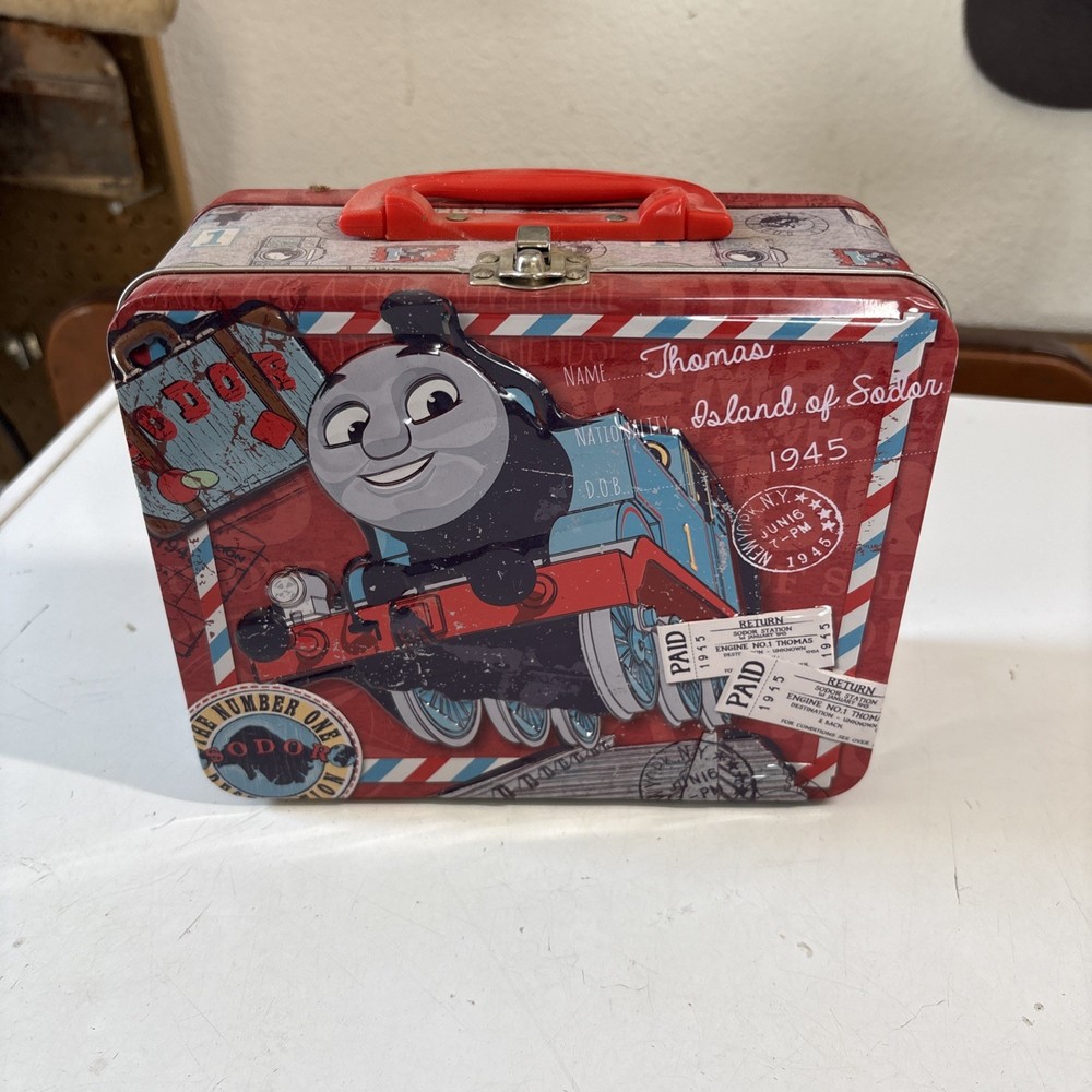 Thomas The Train Thomas The Tank Engine Tin Lunch Box