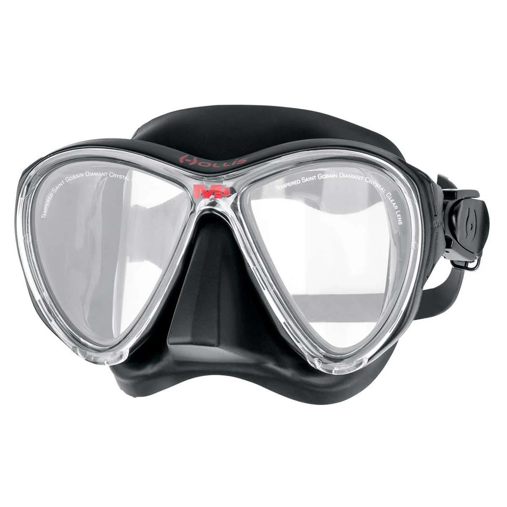 Hollis M-3 Scuba Mask, Black