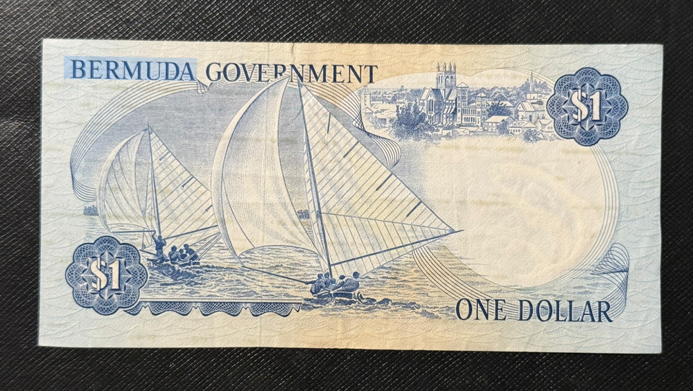 Bermuda 1970 $1 Dollar Circulated Note