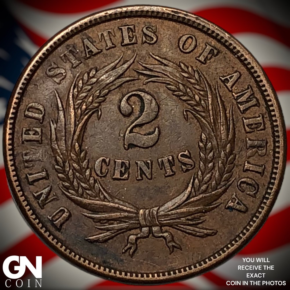 1865 2 Cent Piece M6479