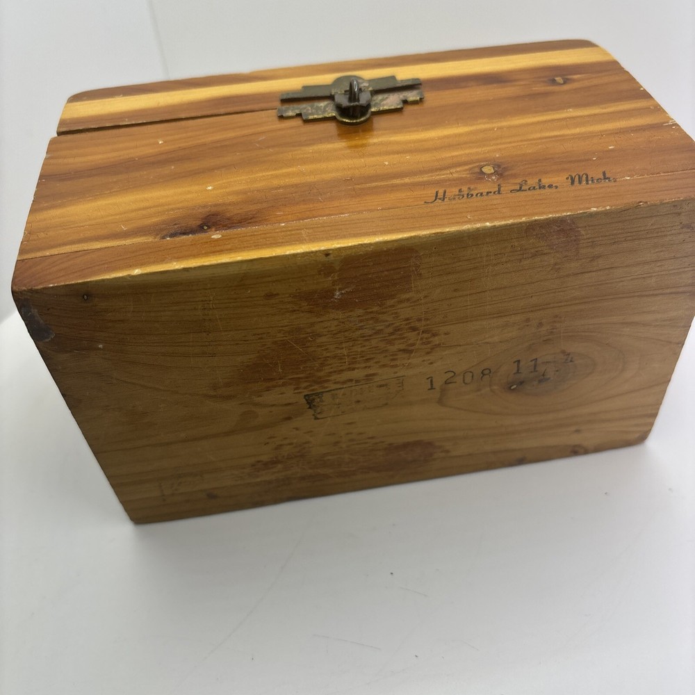 Vintage Cedar Mini Hand Made Hope Chest