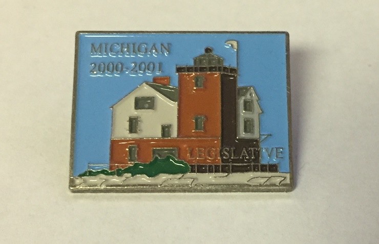 2000-2001 Michigan Legislative Pin