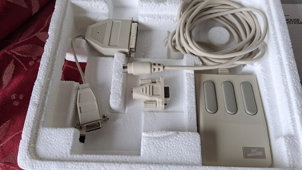 Mouse Systems PC Mouse Optical 3 Button Mouse PC Paint plus