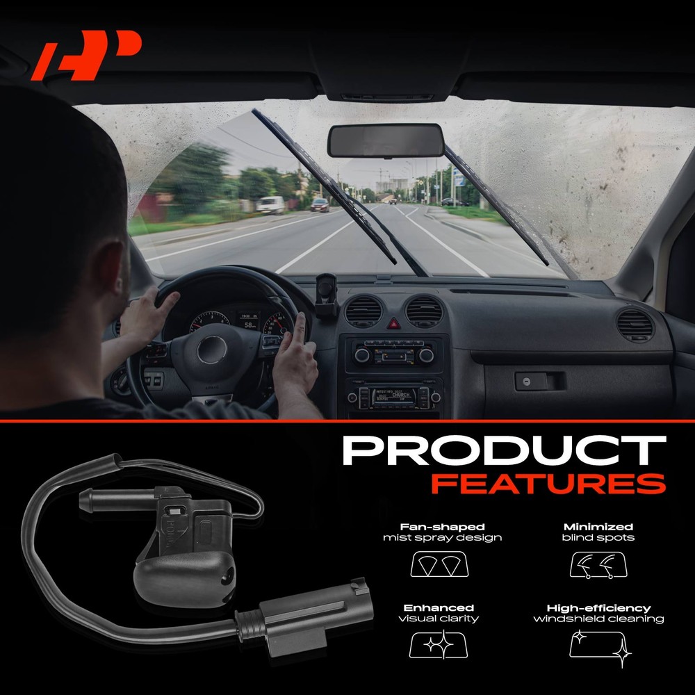 A-Premium Windshield Washer Nozzle Front Left / Right for Land Rover Range Rover