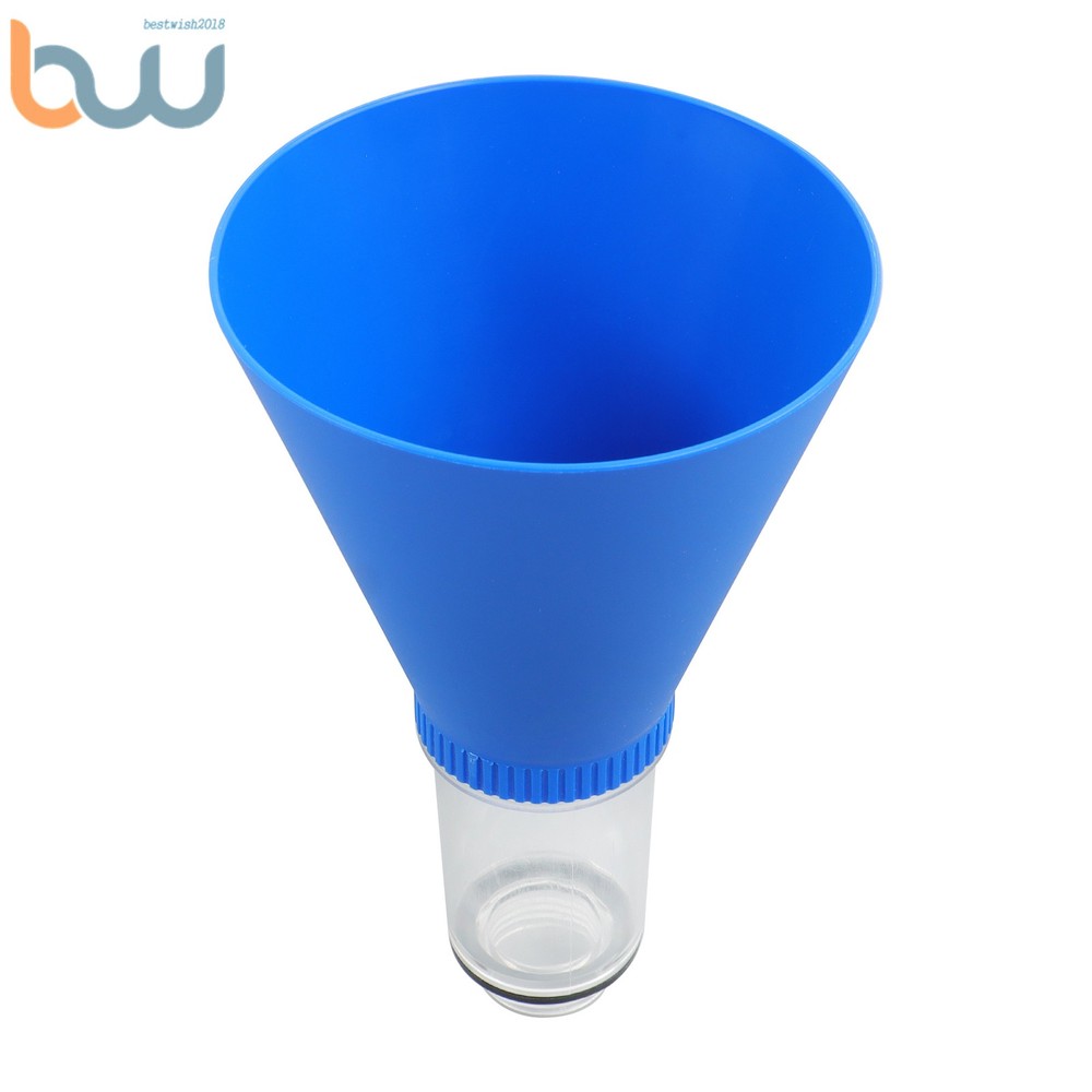 Locking Transmission Oil Funnels Threaded Adapter Fill Tool Plastic