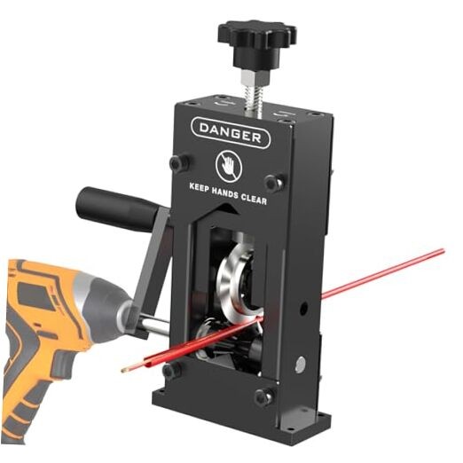 Manual Wire Stripping Machine,0.06"-1.18" Wire Stripping Black