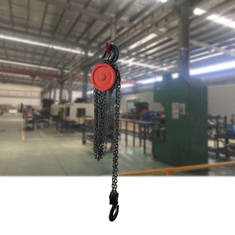 Lift Capacity 2 Ton/4400lb Chain Hoist Puller Hand-pulled Steel Hardened