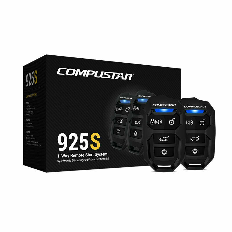 Compustar CS925-S 1-Way Remote Car Starter + BLADE-AL Bypass Module Package NEW