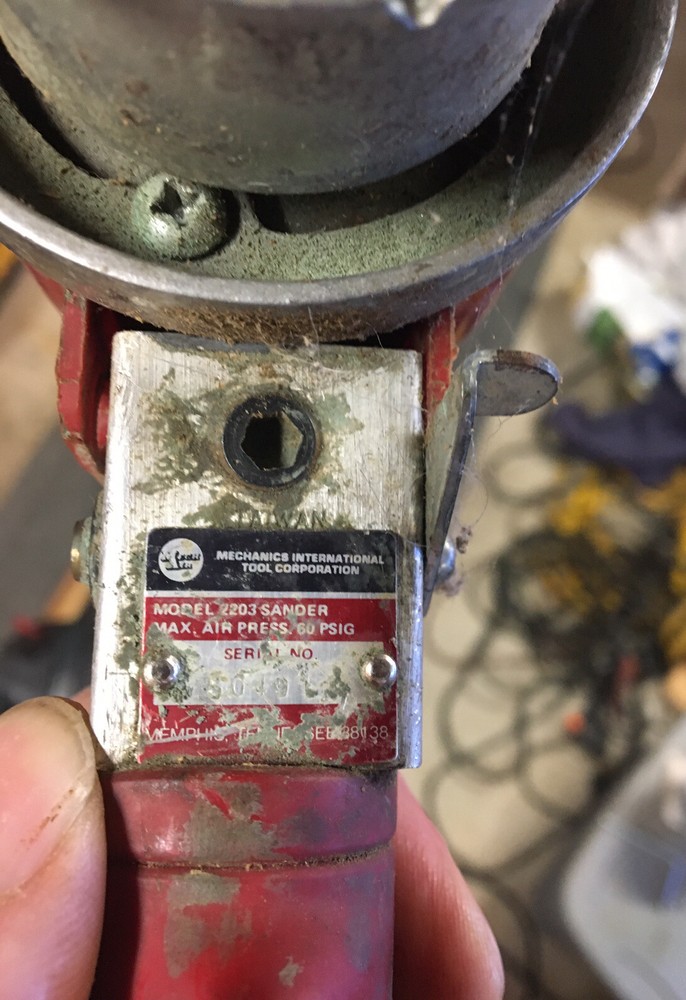 Mechanics International Tools Pneumatic Sander