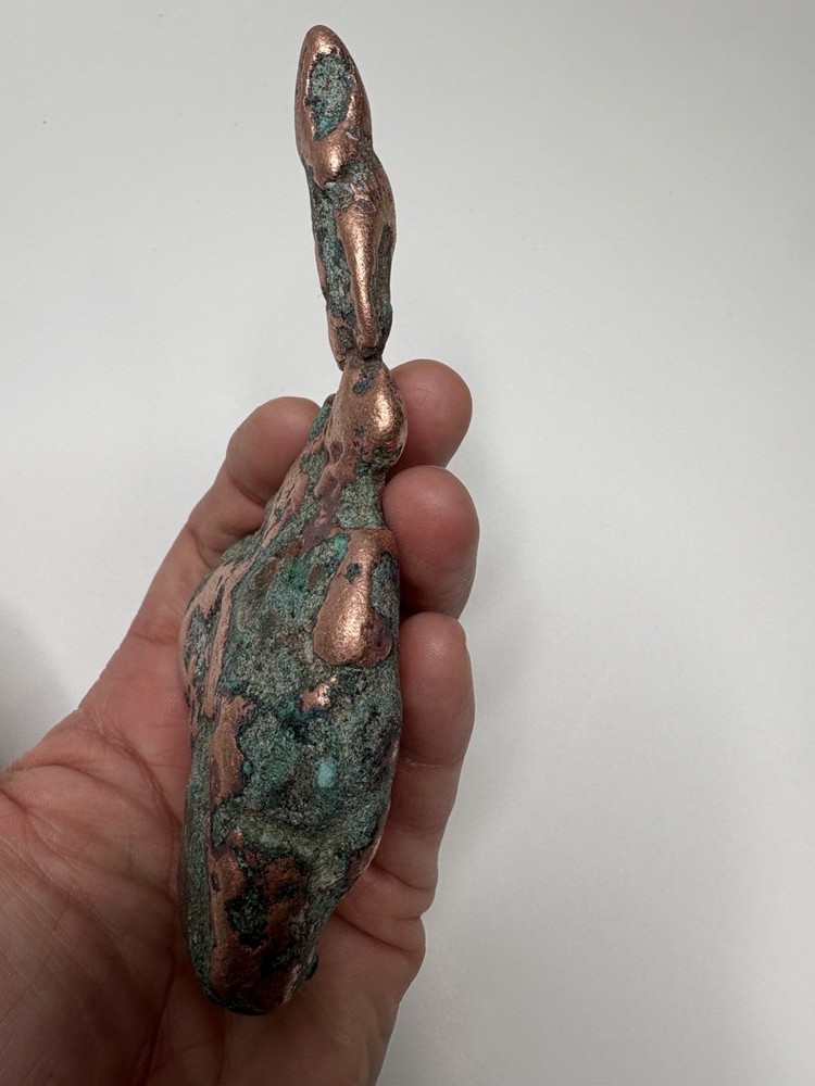 Pure Solid Native Michigan Float Copper Mineral Display Specimen Upper Peninsula